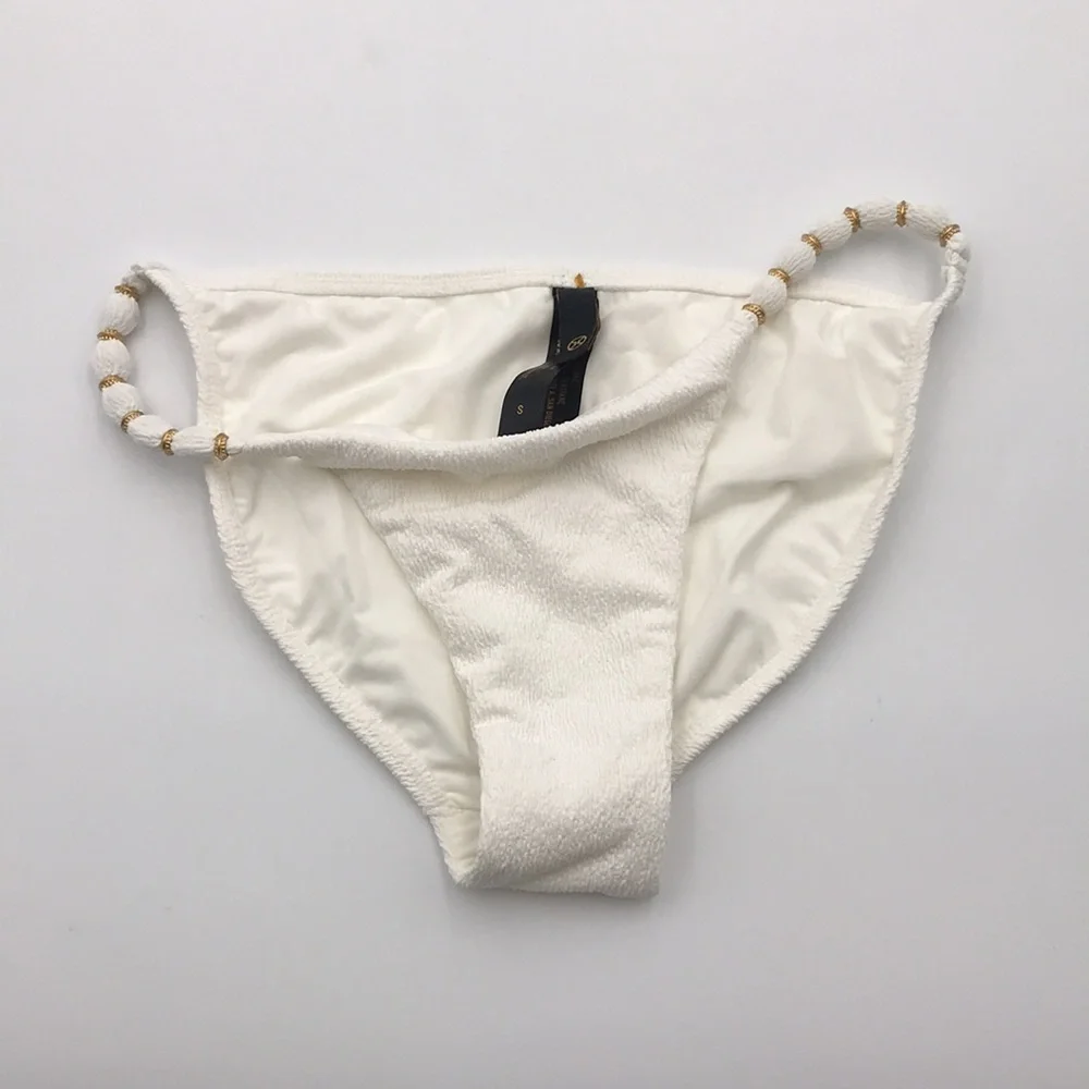 NWOT Vix Firenze Beads Full Bikini Bottoms